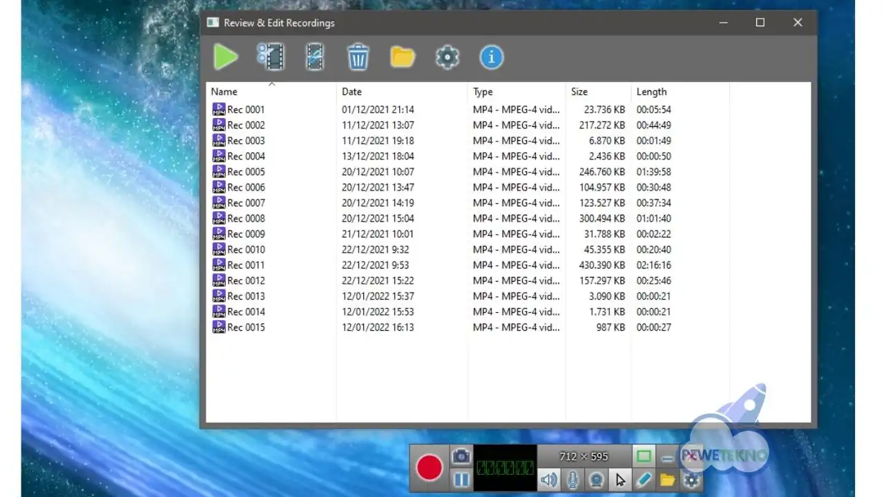 Folder Software ZD Soft Screen Recorder